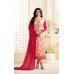 6365 RED AND PINK KASEESH VICTORIA PARTY WEAR STRAIGHT CHURIDAR SALWAR KAMEEZ 